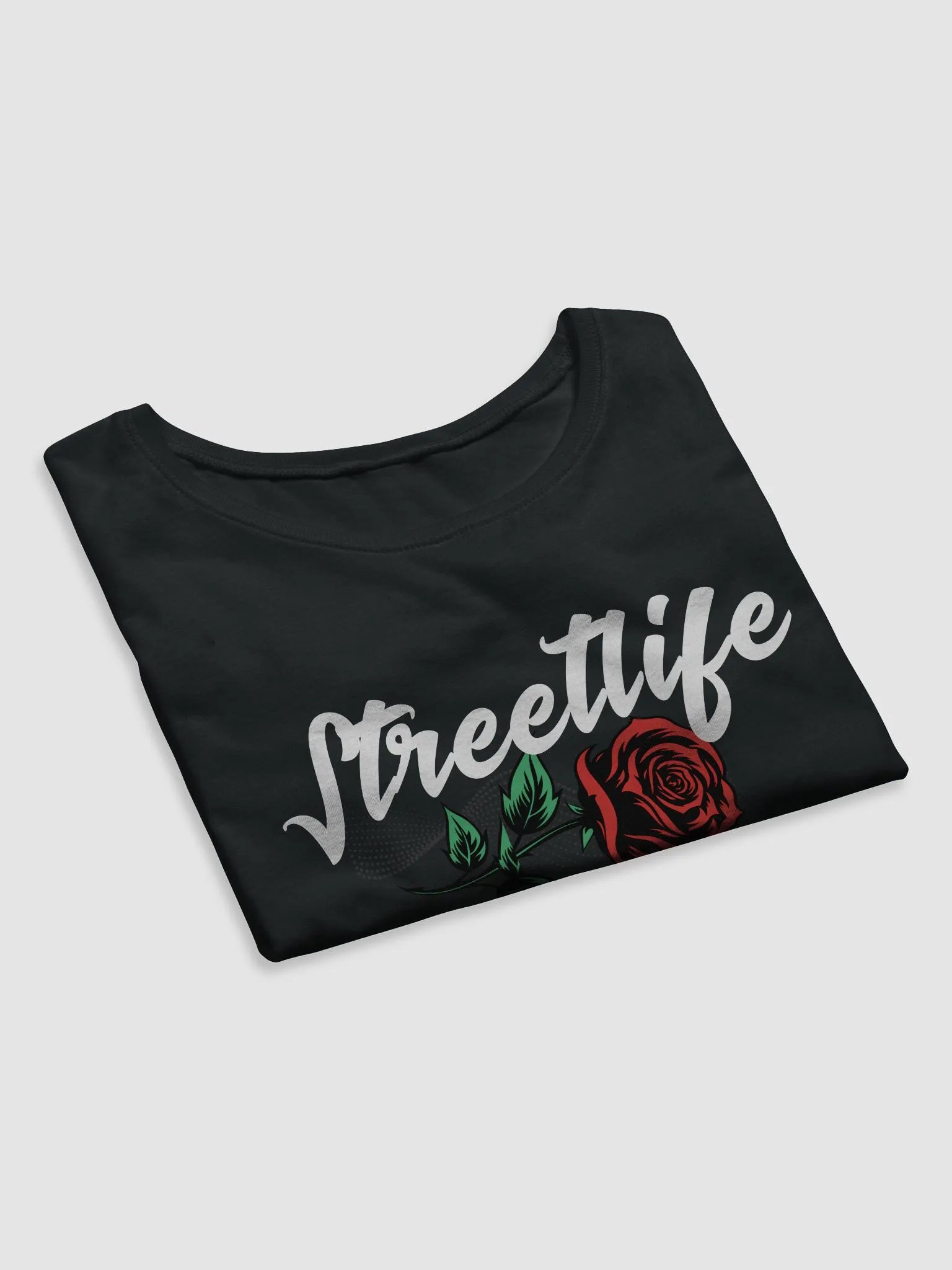 Streetlife Rose Logo Cropped Tee product image (7)
