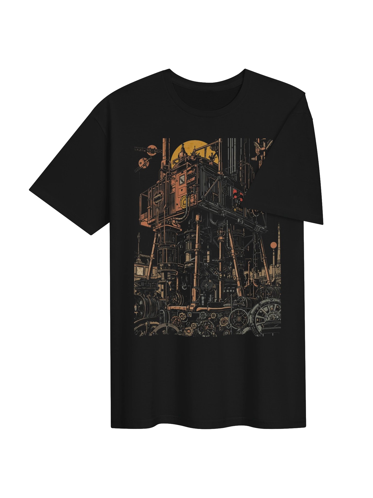 Industrial Sci-Fi Tower T-Shirt product image (7)
