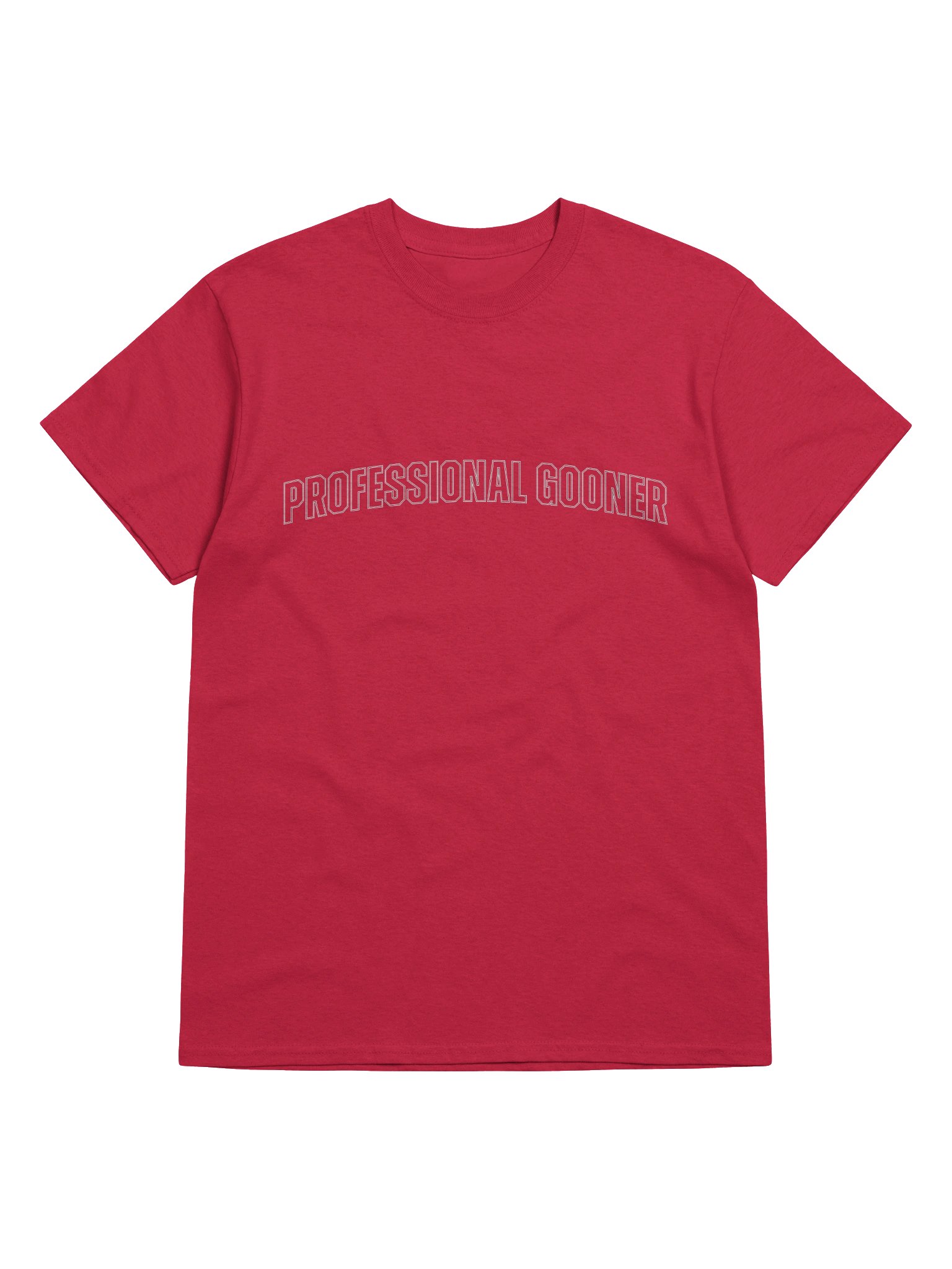 Professional Gooner T-Shirt - Sporty Red product image (1)