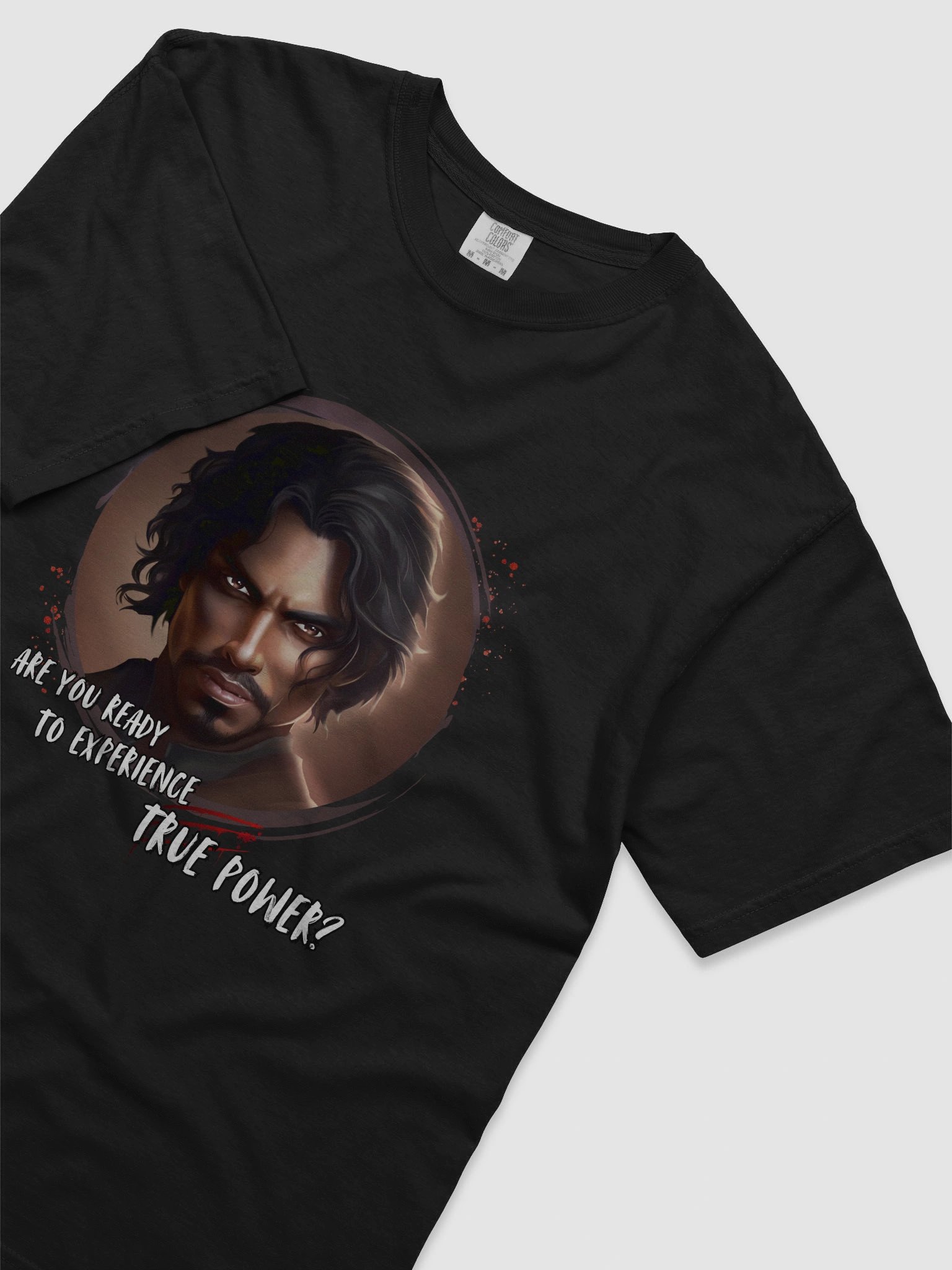 Black Relaxed Fit T-Shirt Dawn of Silence: Nazzar product image (5)