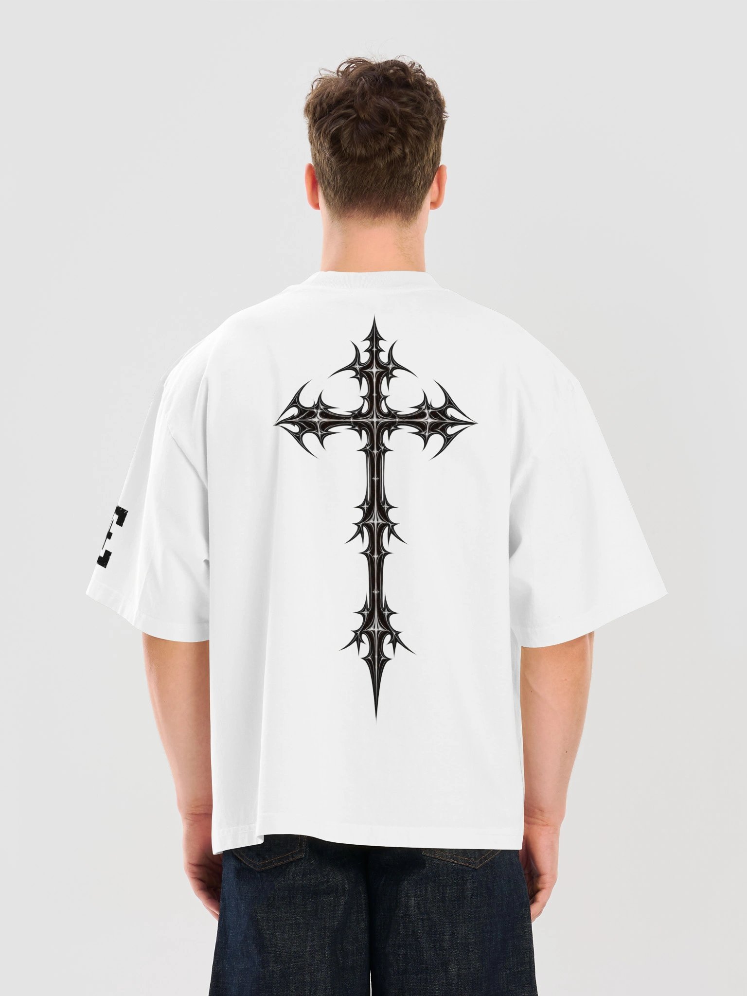 Elioenai "SIGILISM CROSS" Baggy Gym Tee product image (30)