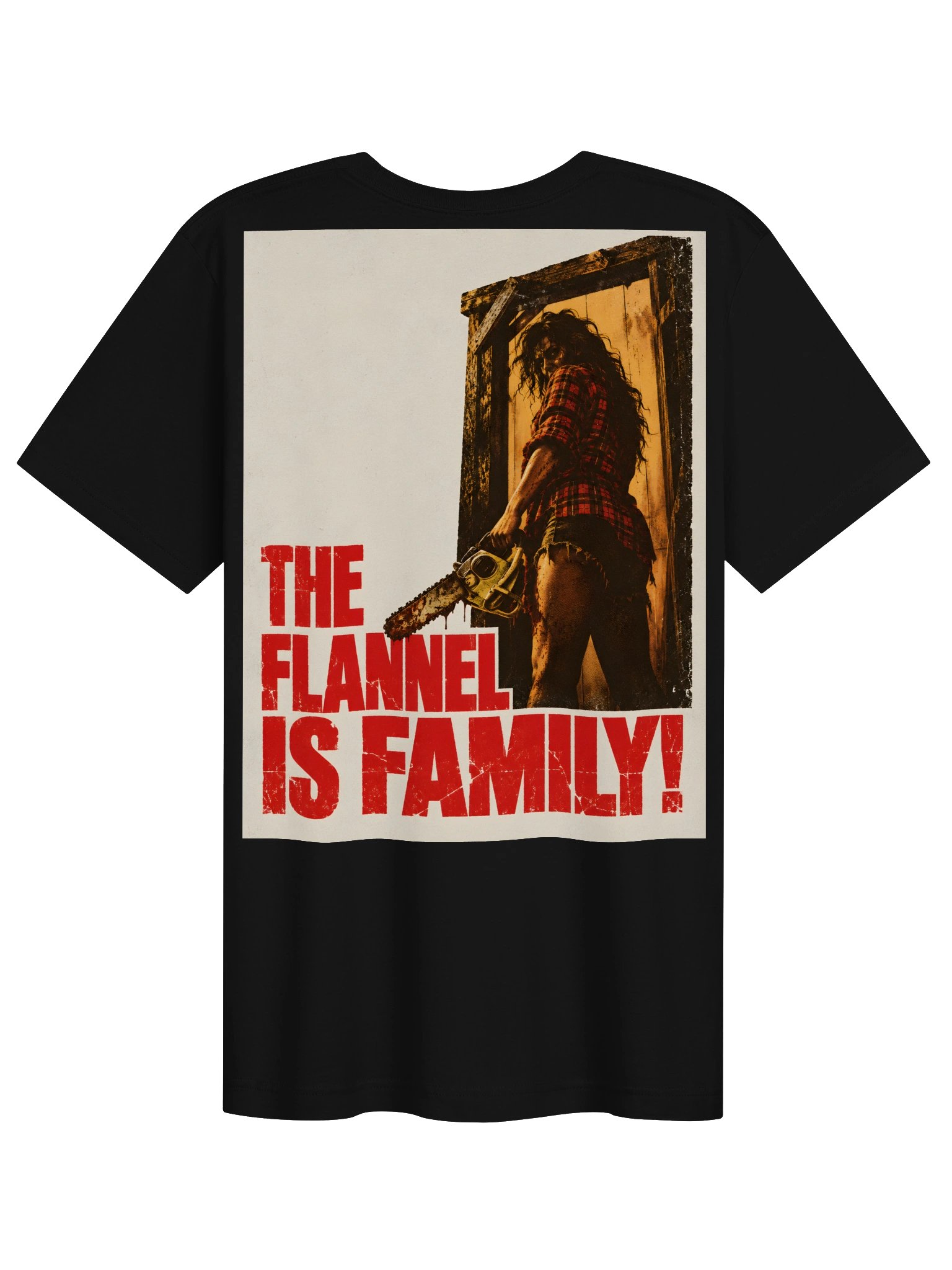 The Texas Flannel Massacre back design