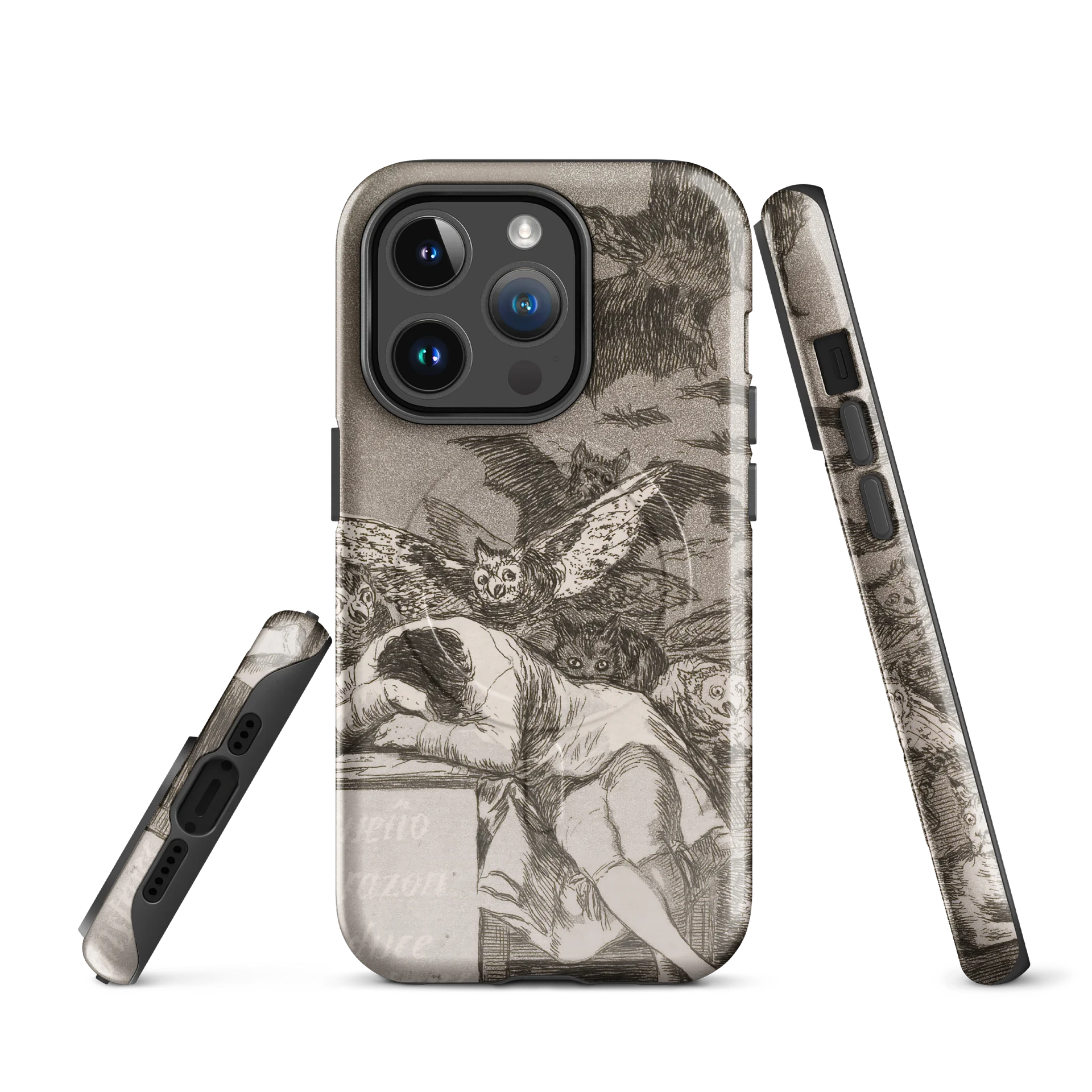 Francisco Goya – The Sleep of Reason Produces Monsters – iPhone® MagSafe® Tough Case product image (5)