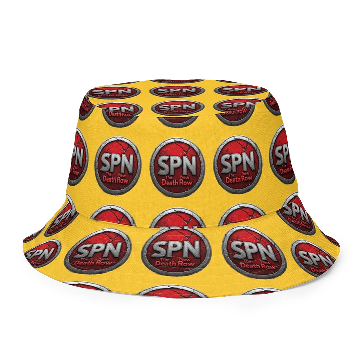 SPN Badge All-Over Reversible Bucket Hat product image (2)