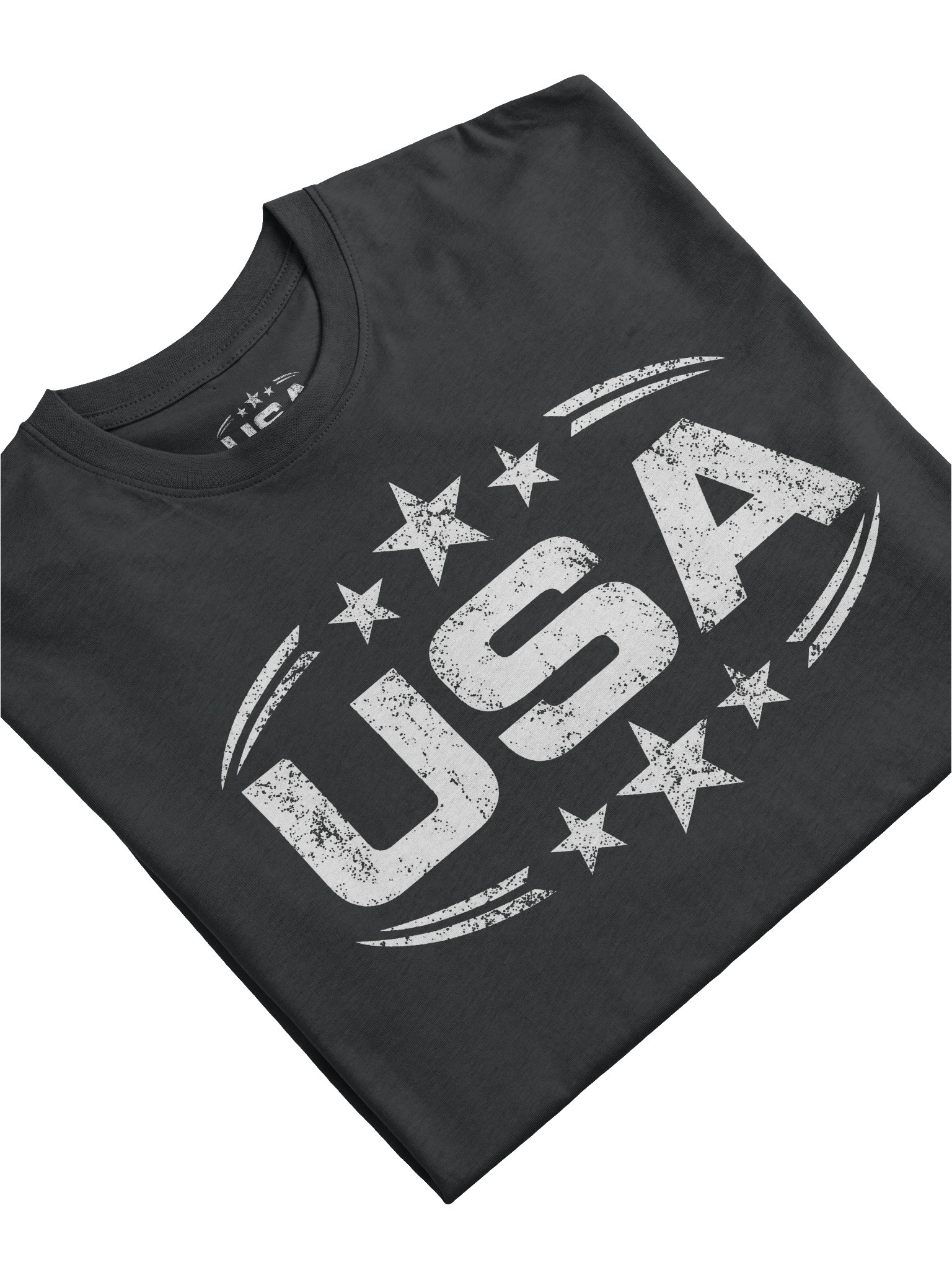 Distressed USA T-Shirt | Vintage American Design | Patriotic Graphic Tee product image (23)