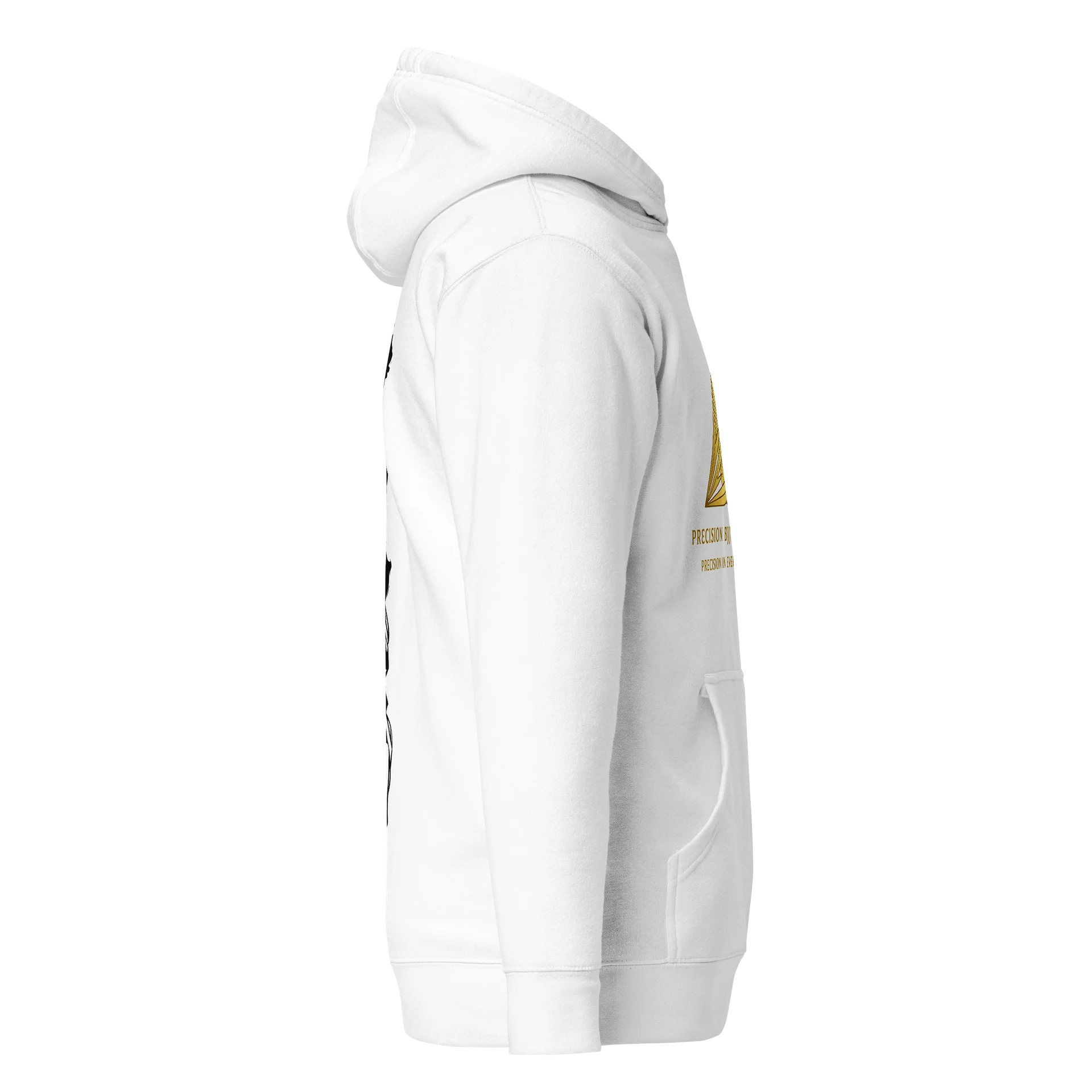 Precision BJJ Gold Logo Hoodie product image (4)