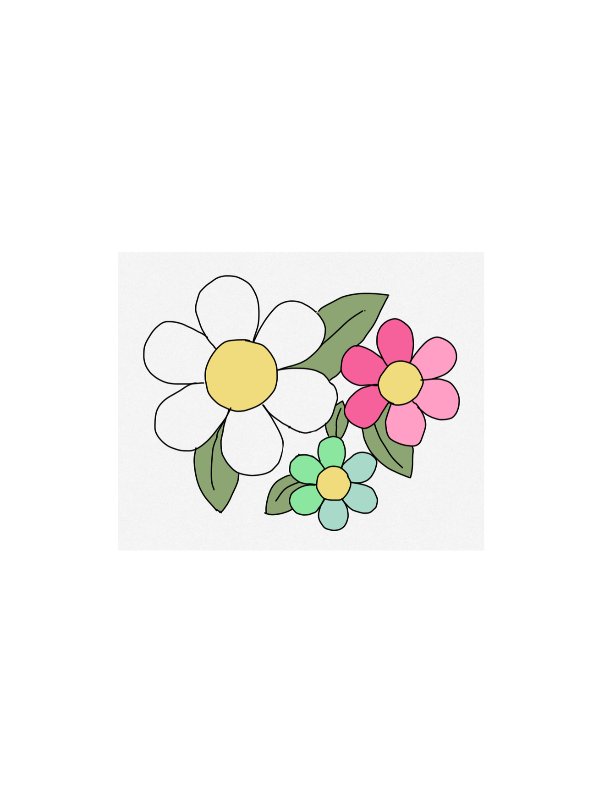Pride flowers stickers product image (1)