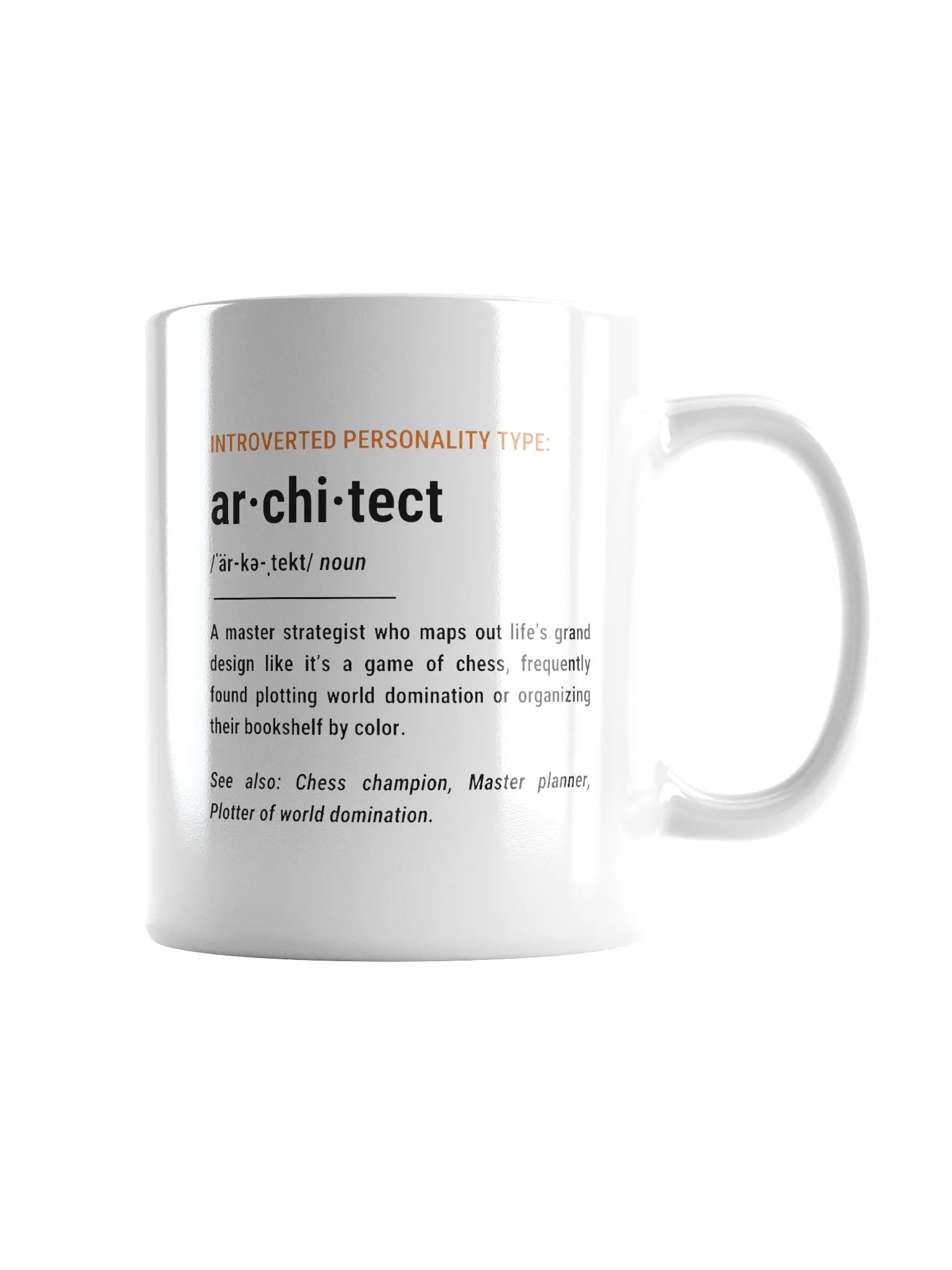 Introverted Personality Type: Architect Mug product image (2)