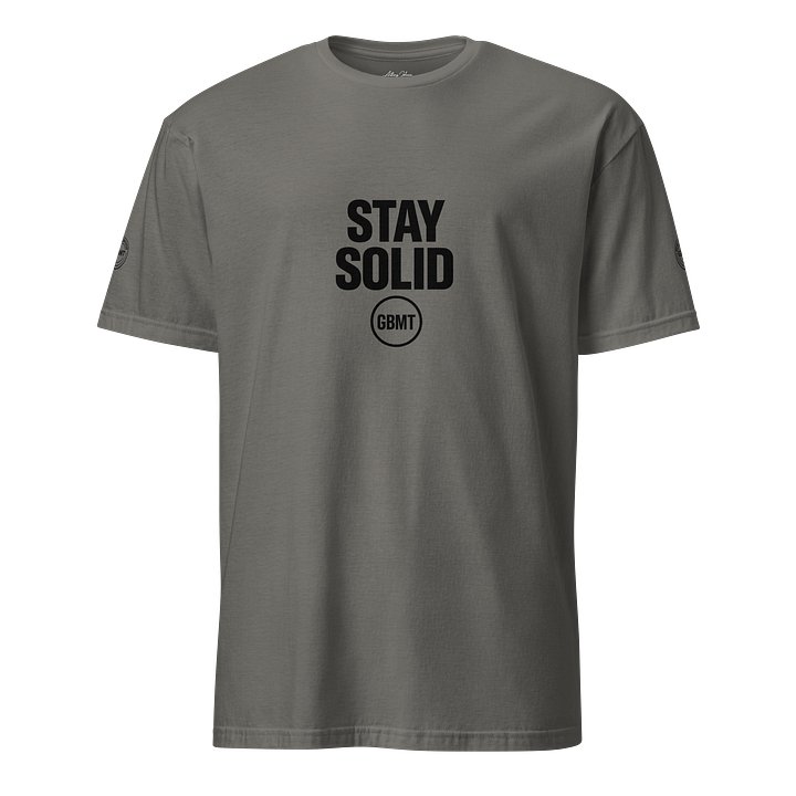 GBMT “Stay Solid” T-Shirt – Red Edition (Street Statement Tee) product image (3)