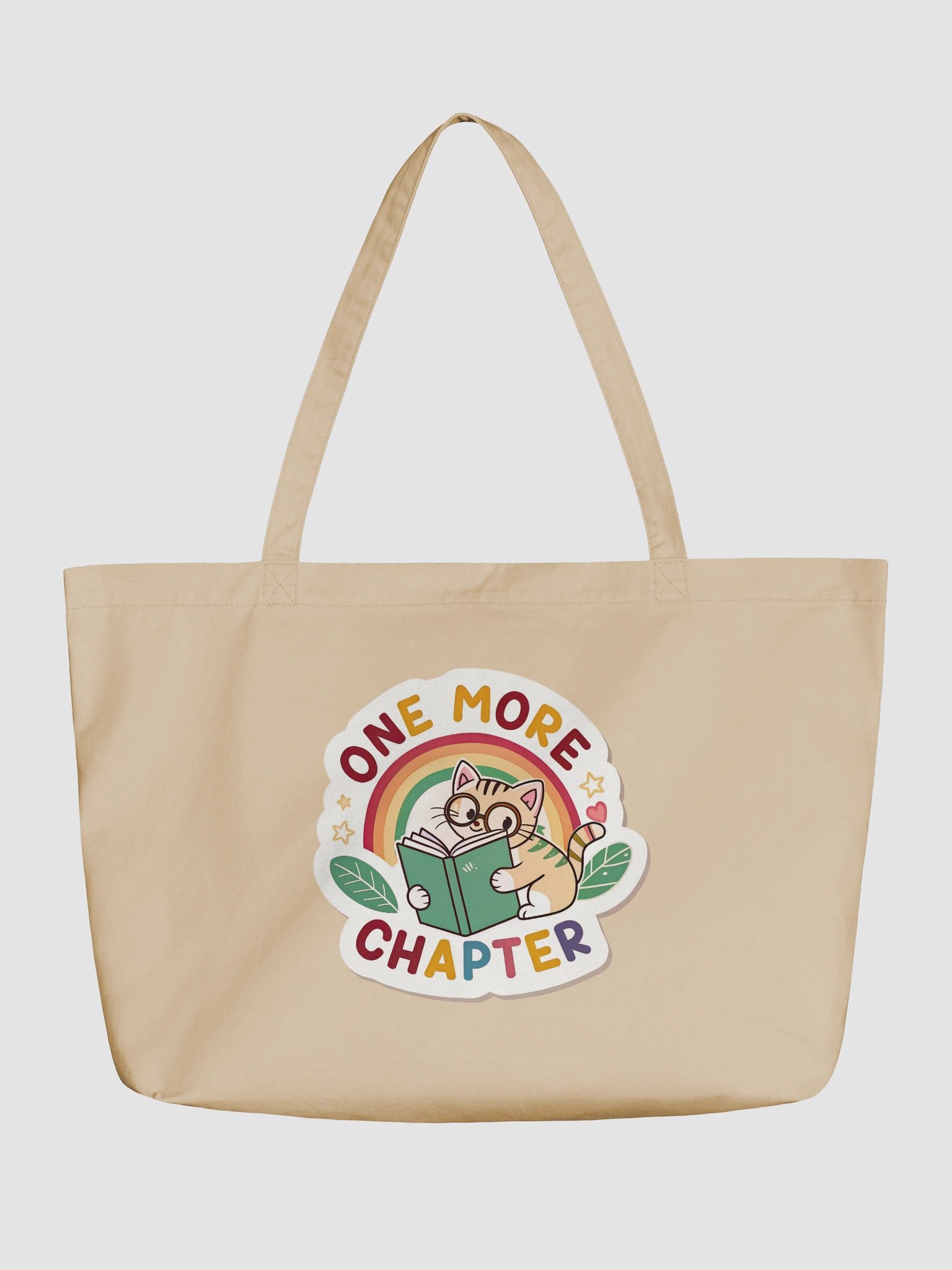 Groovy Cat Reader Tote product image (1)