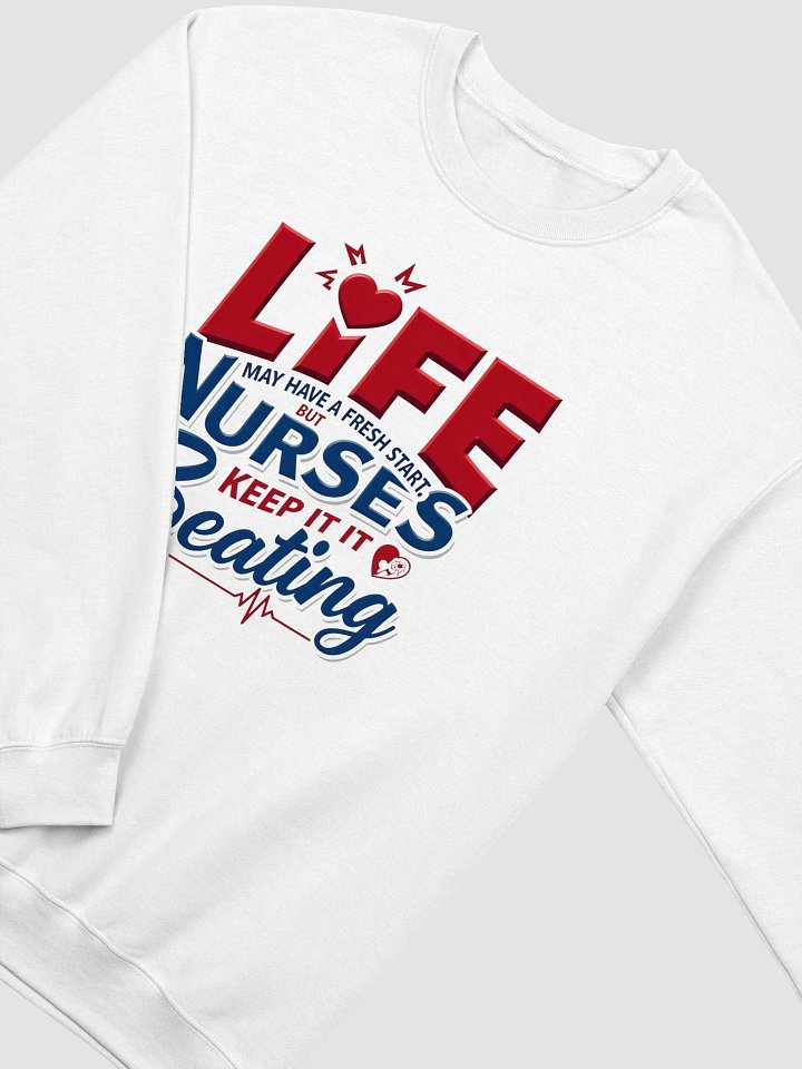 Heartbeat of Nursing Crewneck Sweatshirt product image (6)