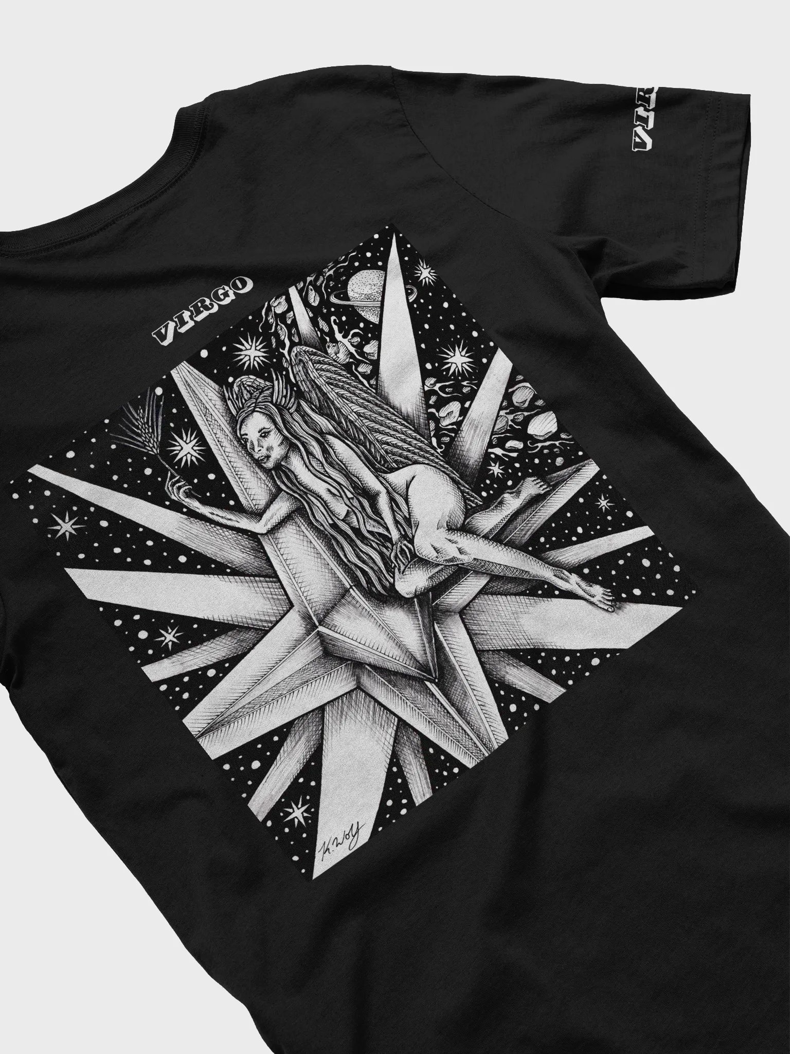 Virgo Zodiac Unisex T-Shirt product image (4)