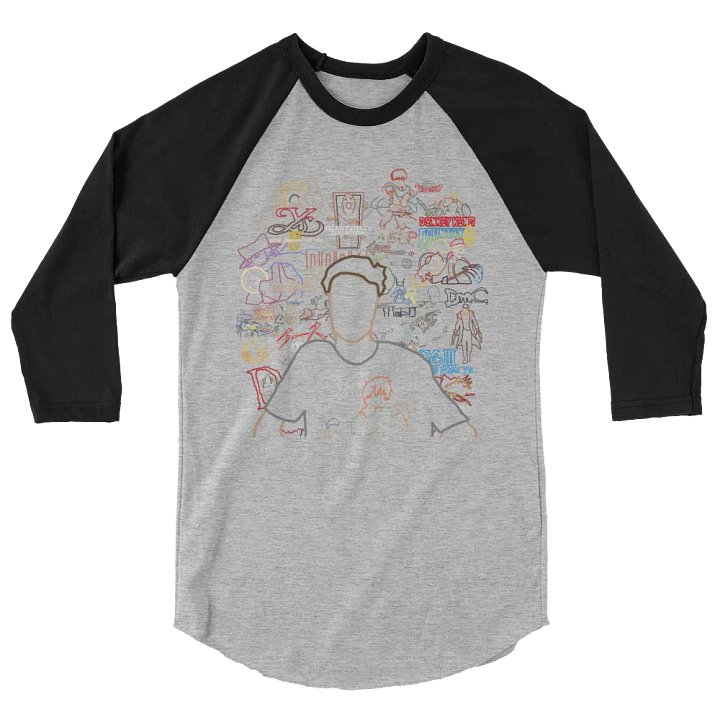 The Game Wall - 3/4 Sleeve + Back product image (2)