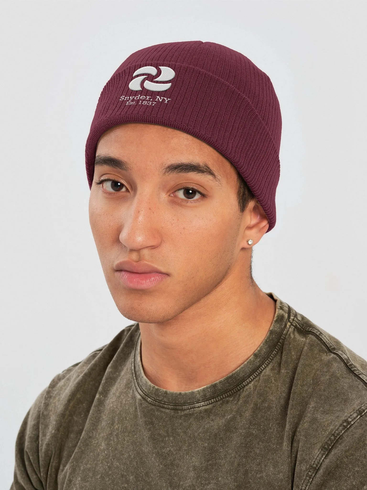Build for Snyder (White) Beanie product image (3)