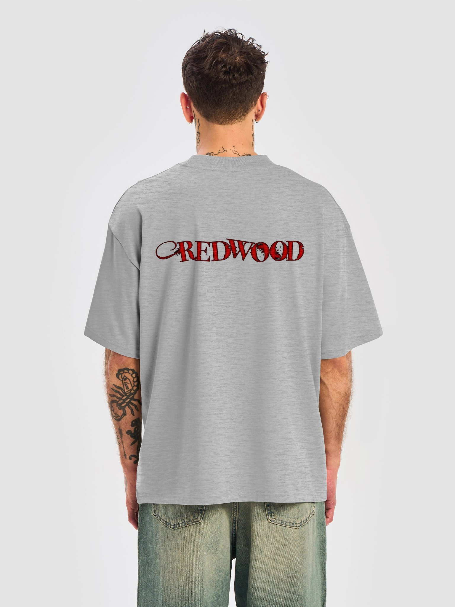 Redwood Text Oversized Tee product image (14)