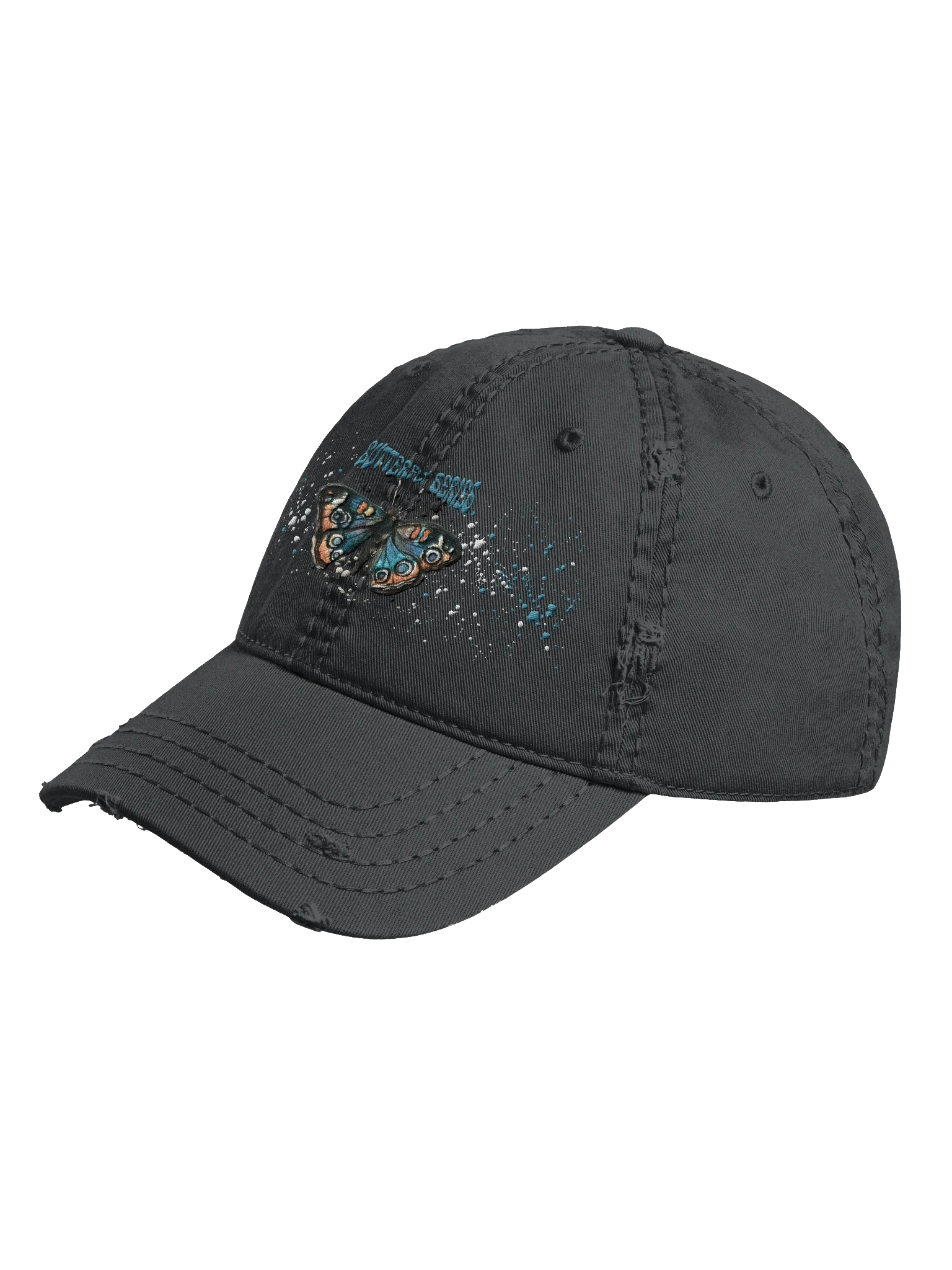 Butterfly Series Distressed Hat product image (8)