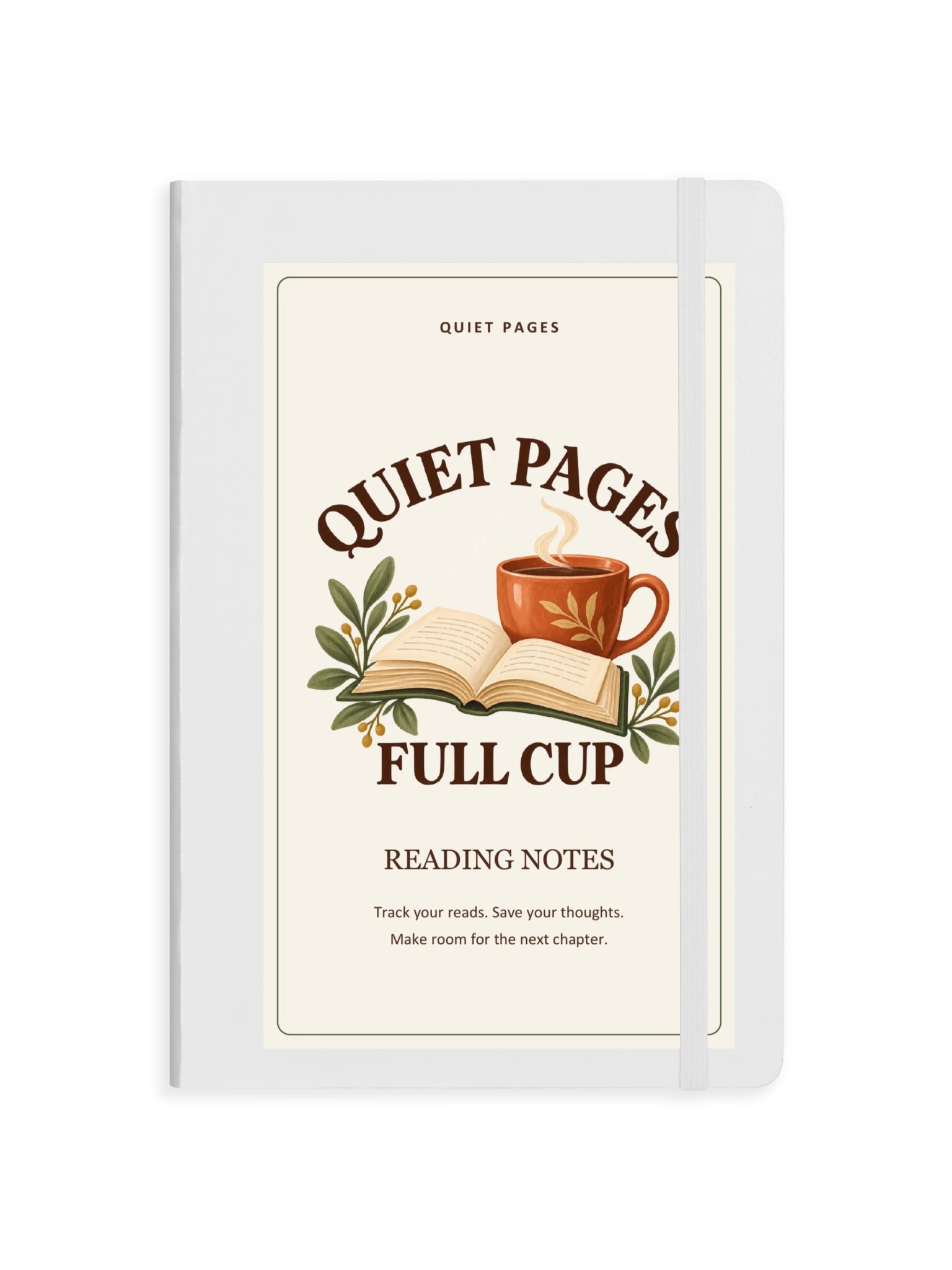 Quiet Pages Full Cup Light Hardcover Journal product image (1)