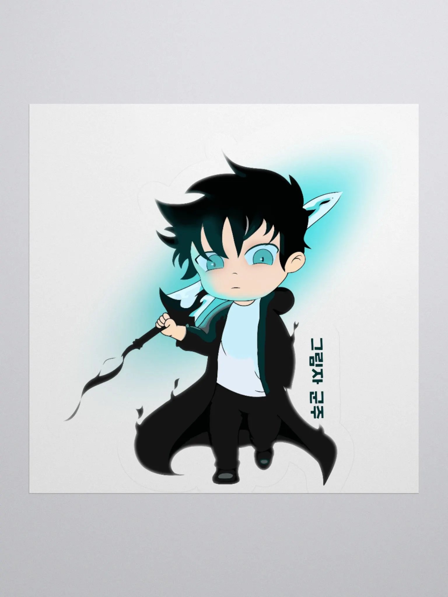 Mini Shadow King sticker product image (1)