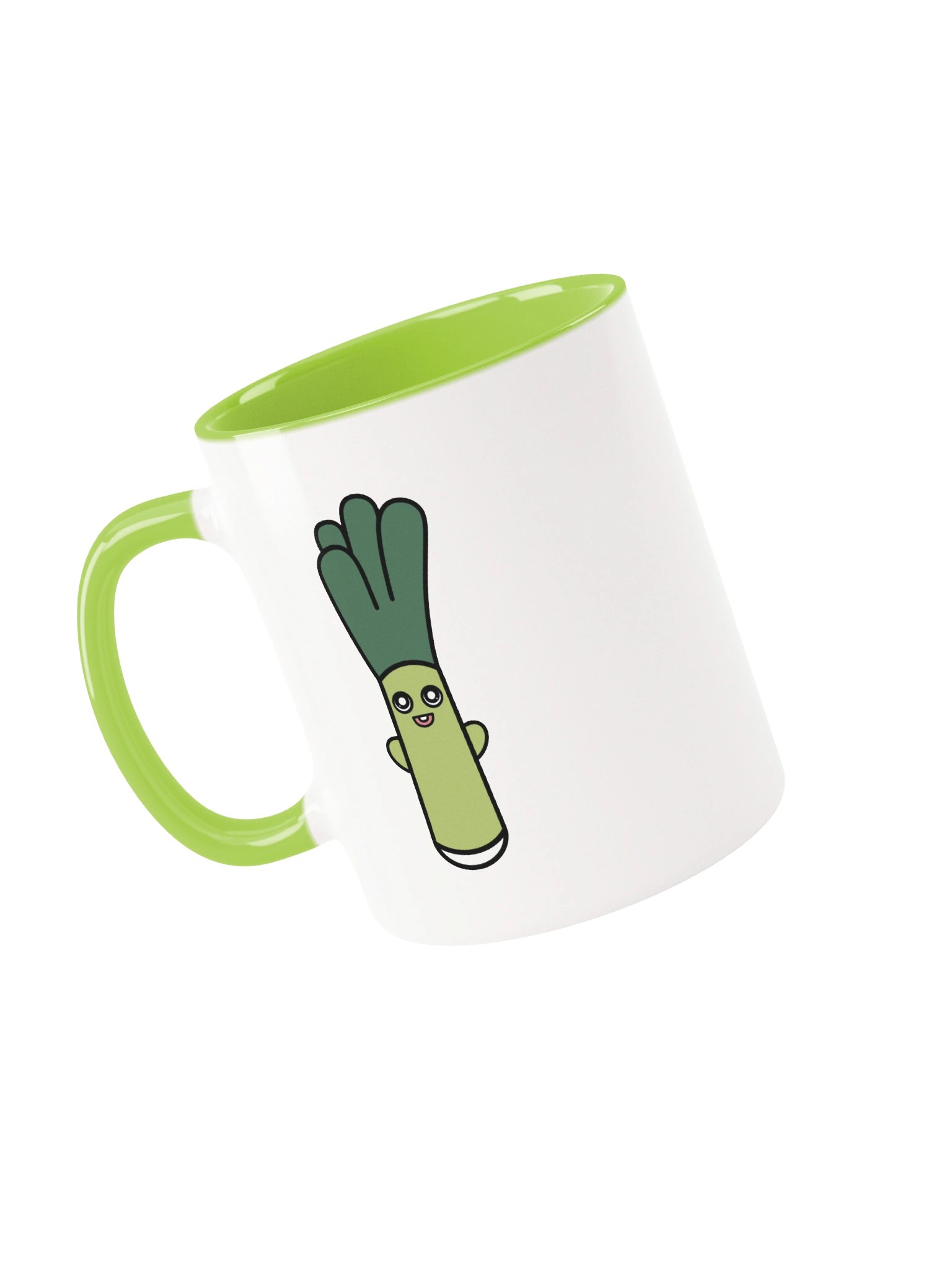 mug with a leek product image (8)