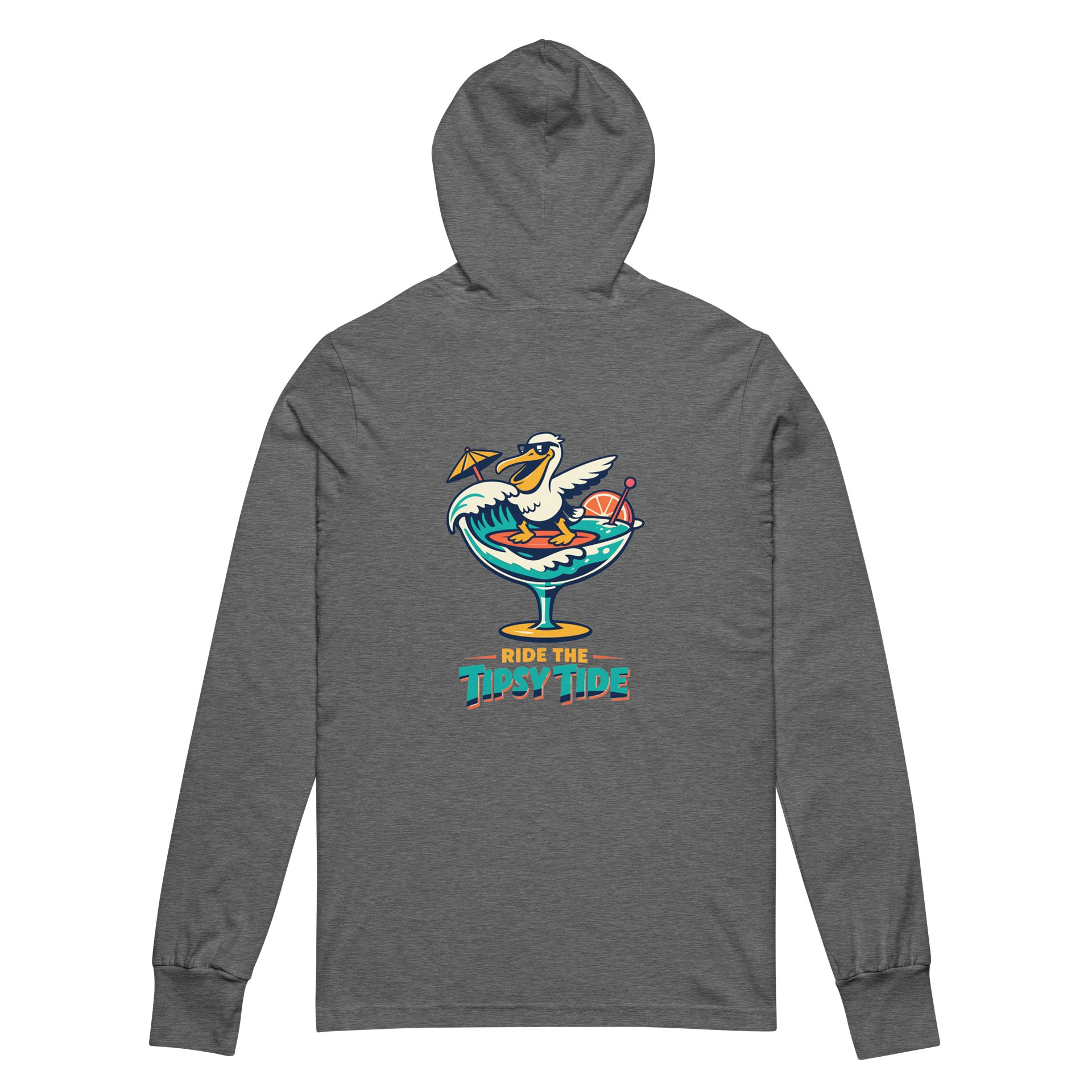 Surf's Up Pelican Hooded T-shirt product image (3)
