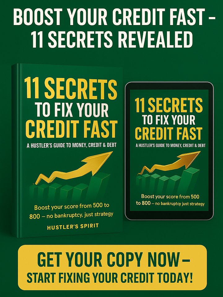 11 SECRETS TO FIX YOUR CREDIT FAST product image (1)