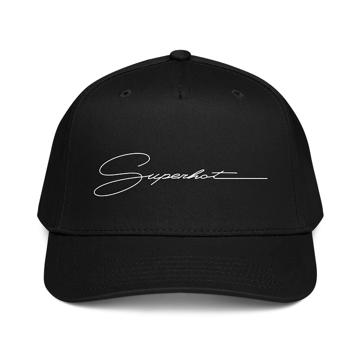 SUPERHOT SIGNATURE SNAPBACK BLACK / WHITE product image (1)