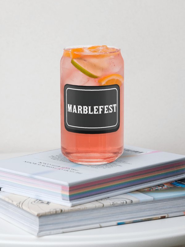 Marblefest May 2026 - Can Shaped Glass product image (9)