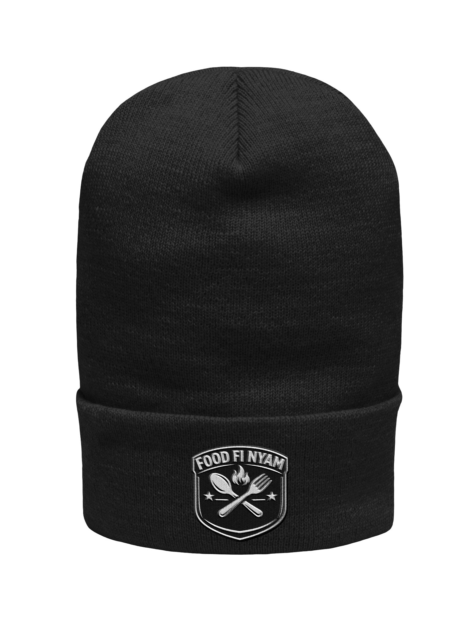 Food Fi Nyam Shield Cuffed Beanie product image (1)
