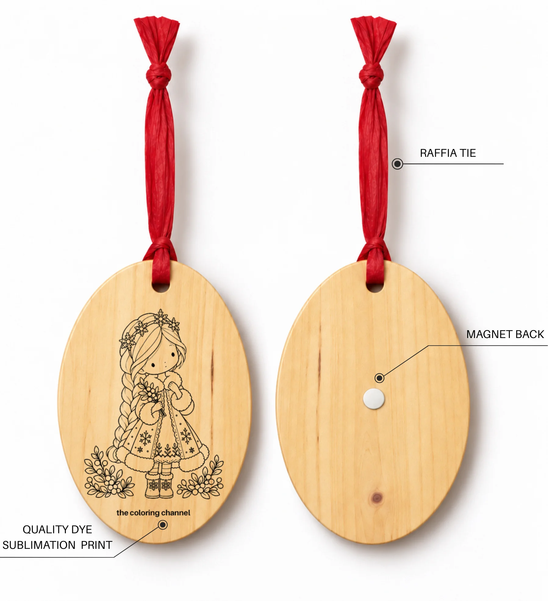 Elsie - Color Your Own Ornament product image (3)