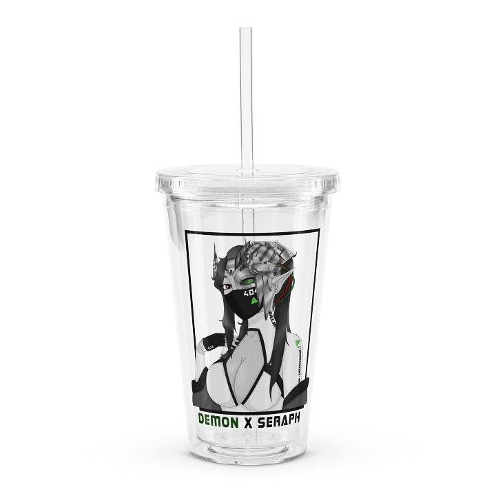 D X S Succubus Collection Clear Tumbler w/ Straw product image (1)