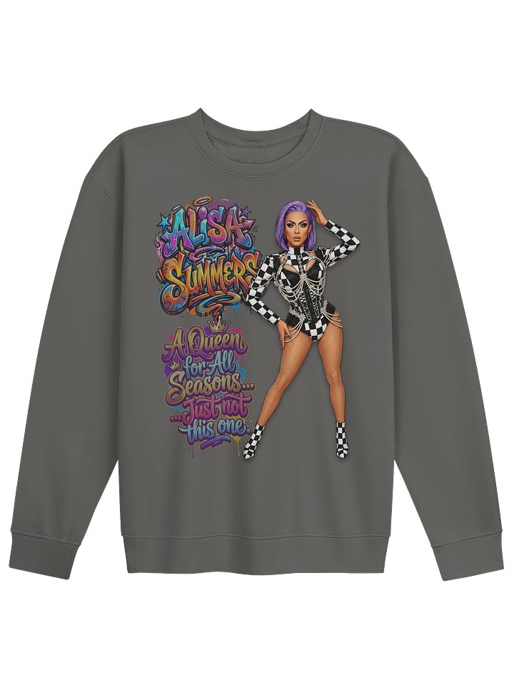 "Queen for All Seasons" Full Graphic Crewneck Sweatshirt product image (1)
