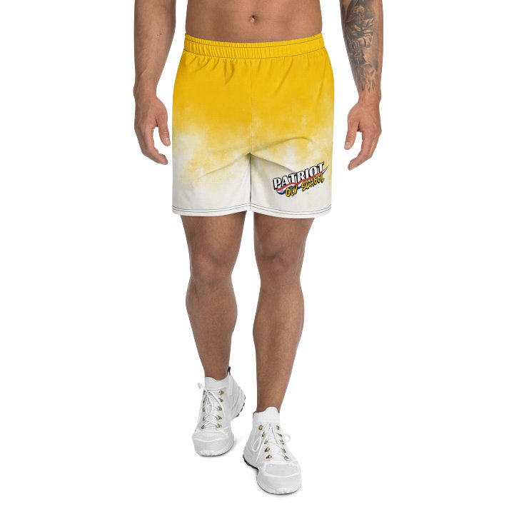 RapidDry Recycled Athletic Shorts Patriot old school product image (1)