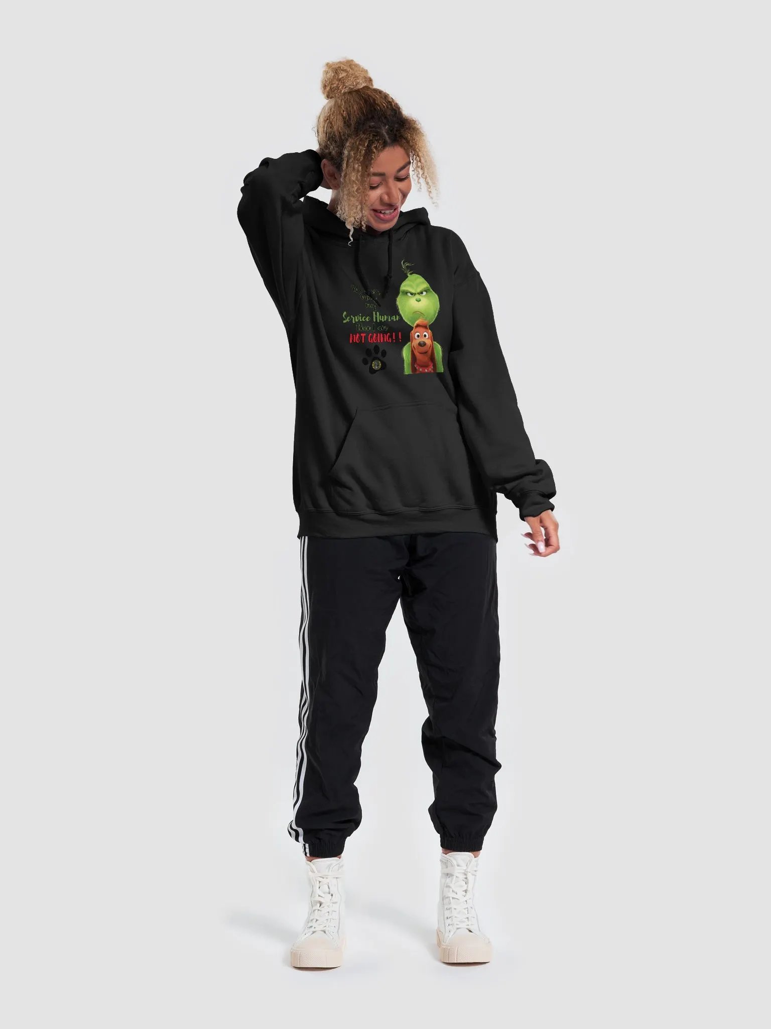 Sable Warriors Holiday Service Dog HOODIE: Helps Pair Veterans With A Service Dog product image (5)