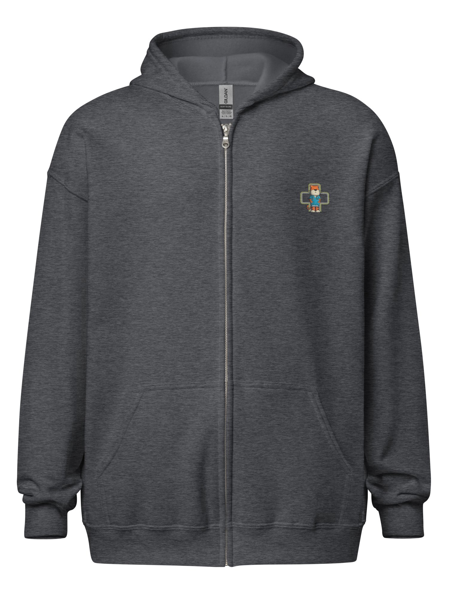 Nurse Coffee Zip Hoodie for Nursing Students product image (35)