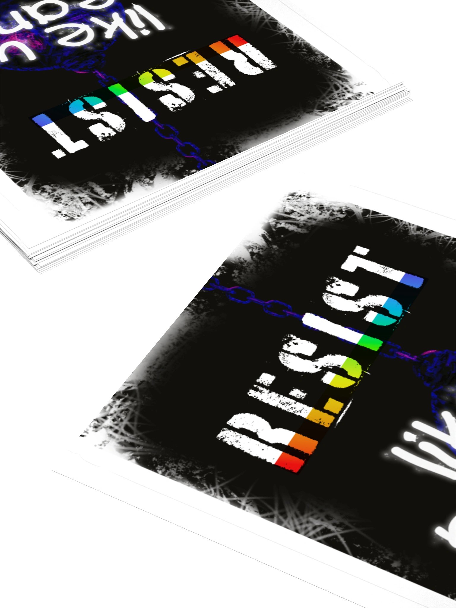 Resist Wrecking Ball Kiss Cut Stickers product image (12)