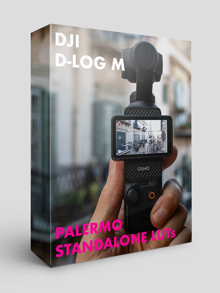 Palermo Standalone LUT pack (for DJI D-LOG M cameras) product image (1)