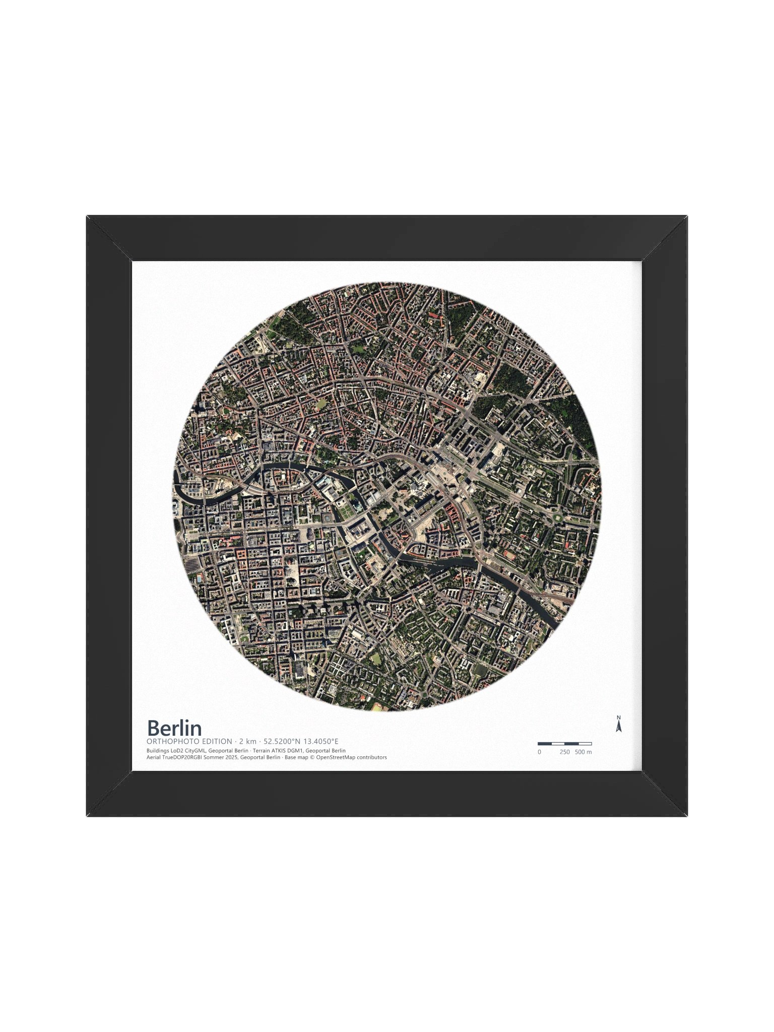 Berlin: 3D Aerial City Map product image (4)