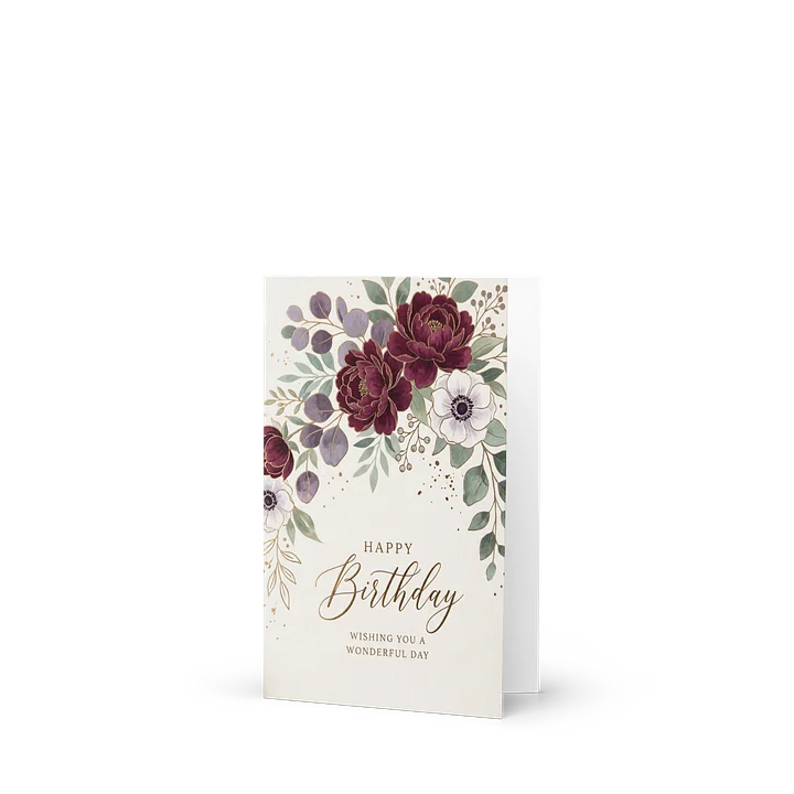 Floral Birthday Card product image (1)