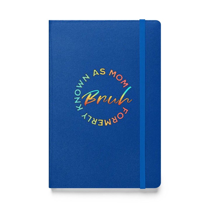 Formerly Known As Mom Bruh Hardcover Notebook product image (1)