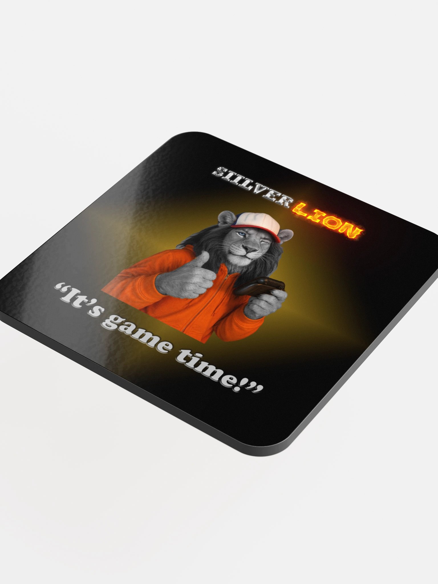 SiilverLion "It's Game Time!" Coaster product image (4)