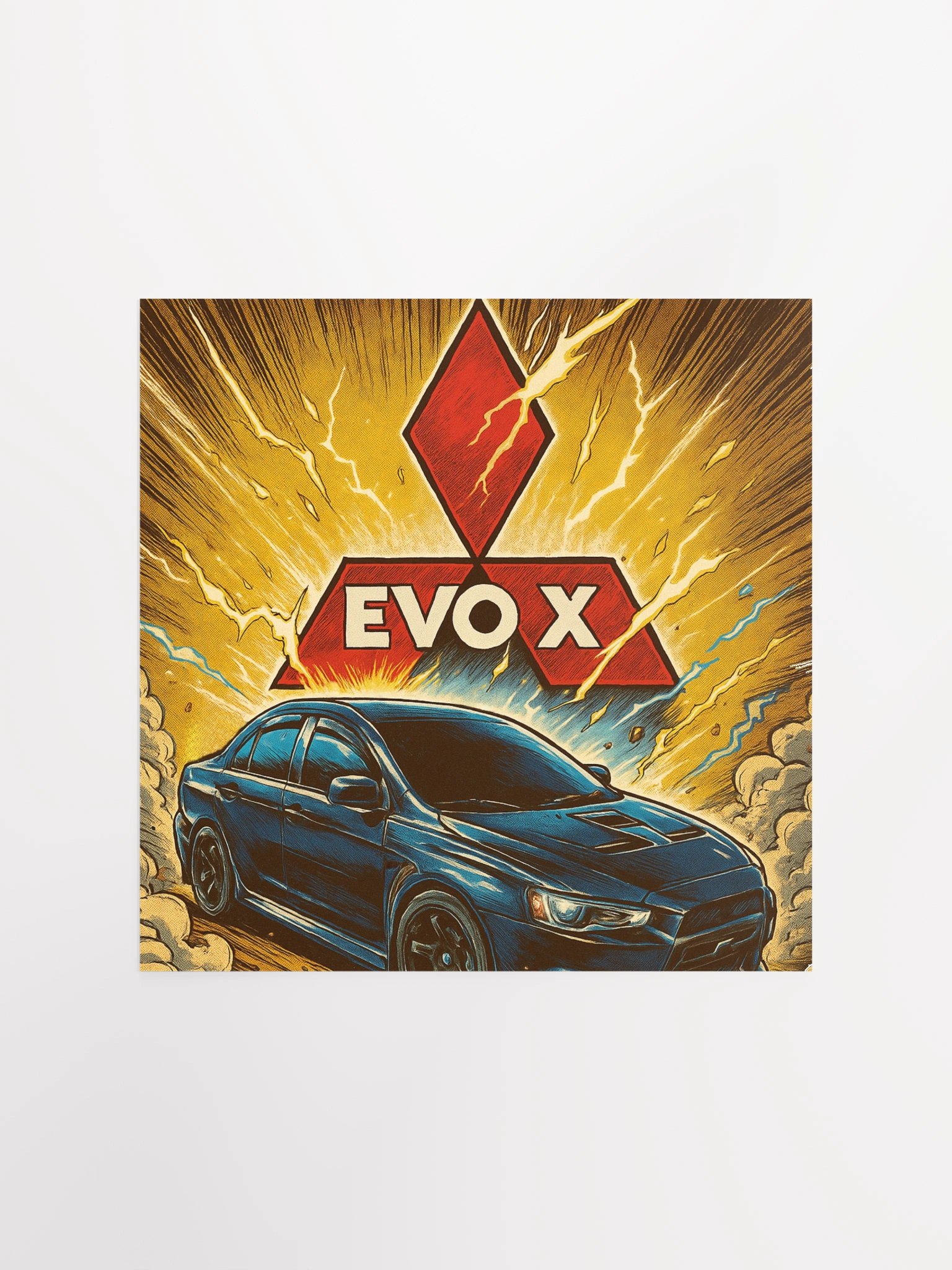 EVO X Dynamic Cloud Poster product image (1)