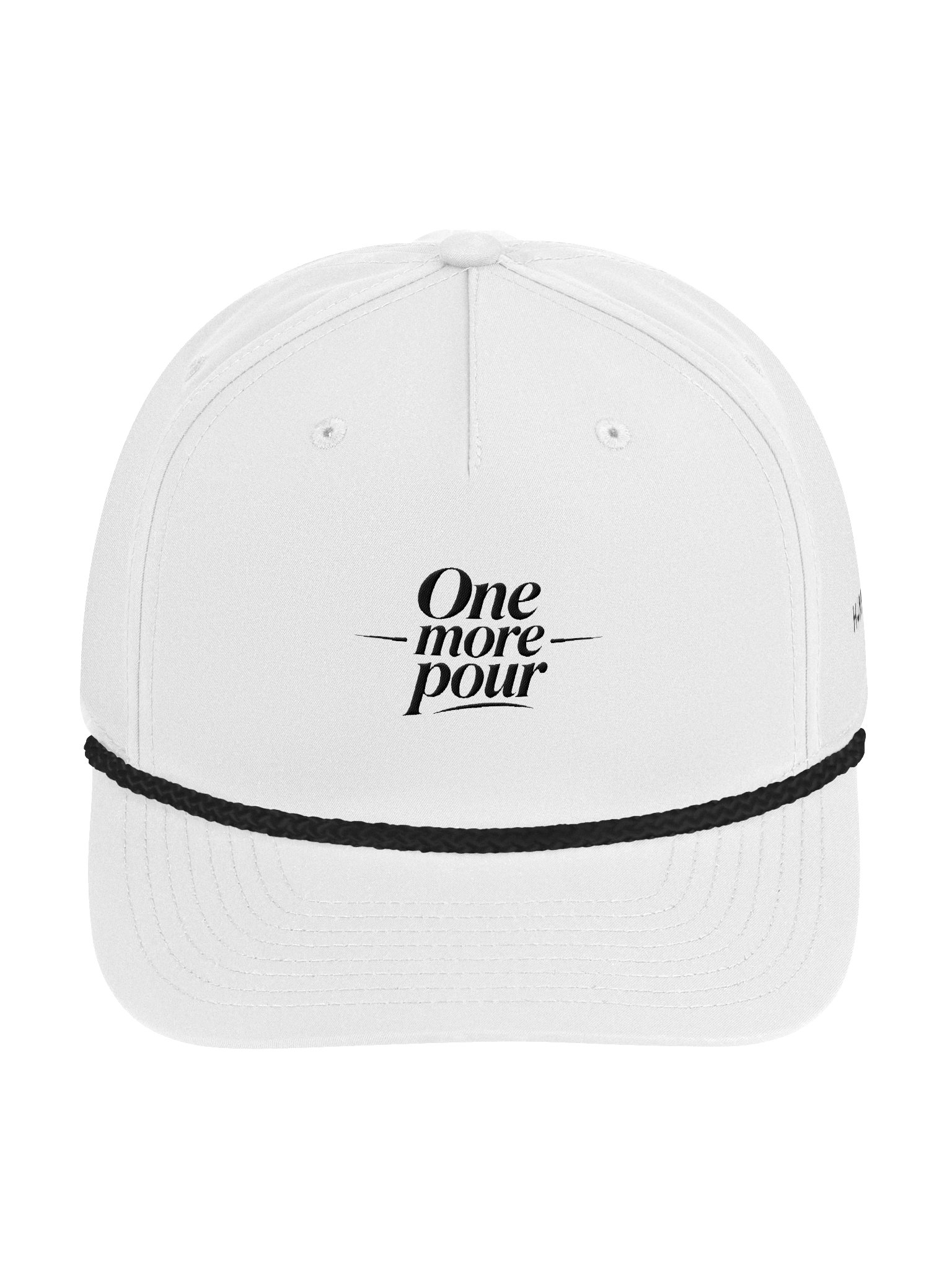 White One More Pour Rope Hat product image (1)