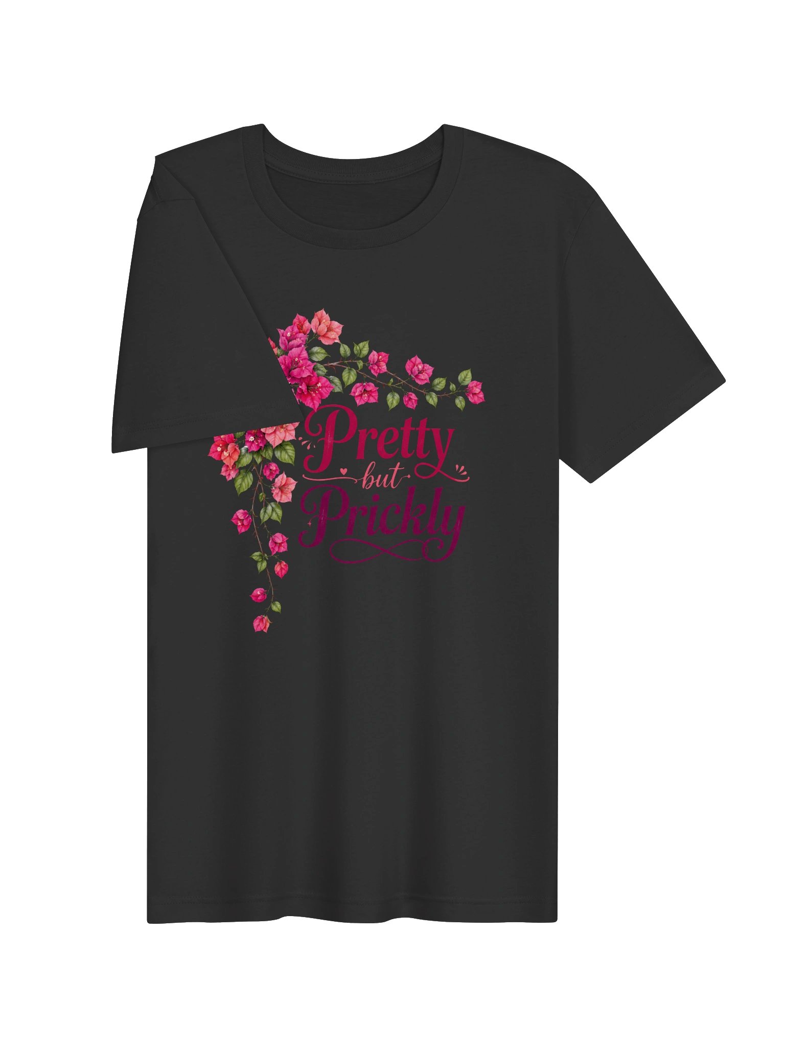 Pretty but Prickly Floral T-Shirt product image (13)