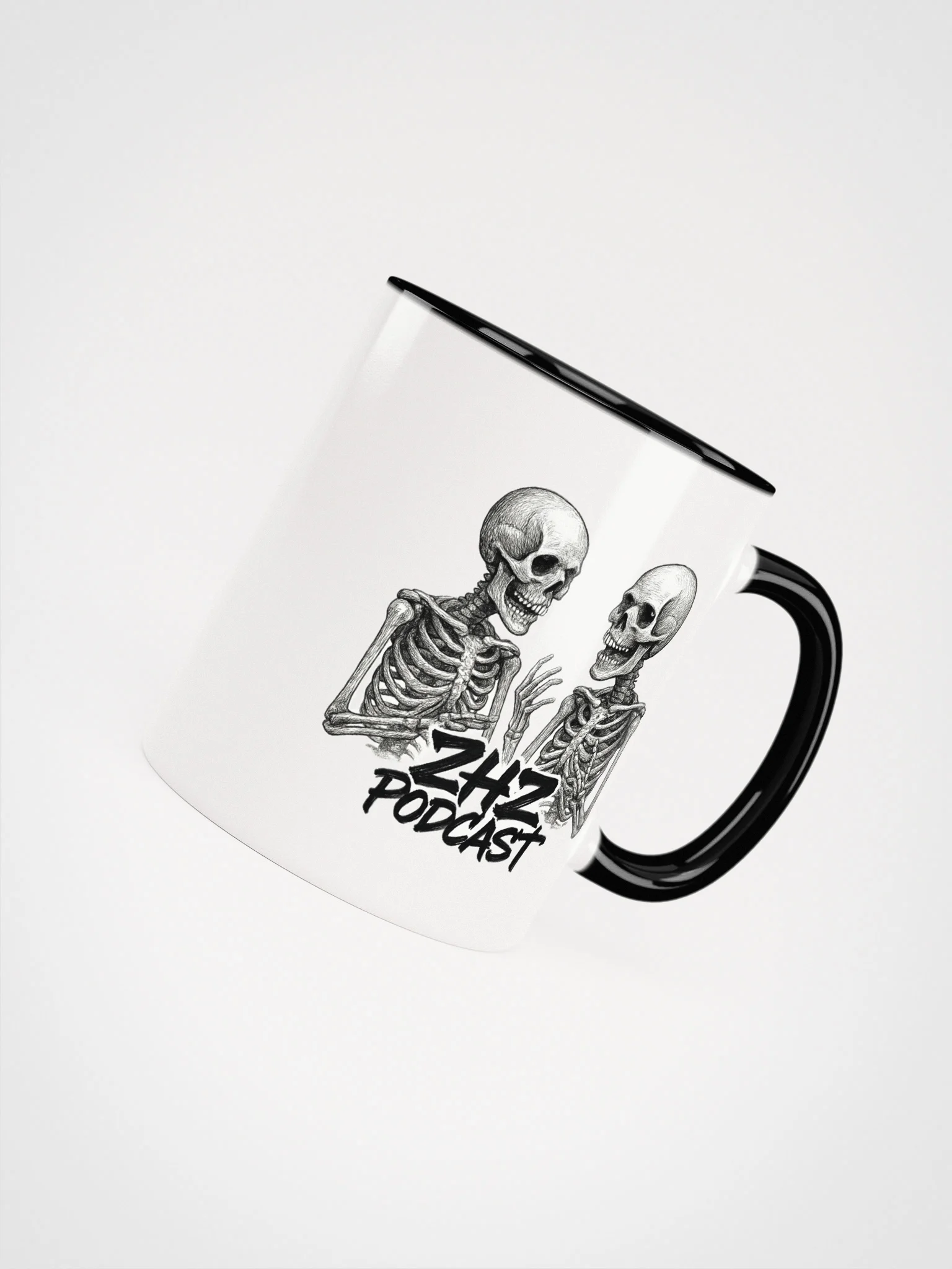 Skeleton Chit-Chat Ceramic Mug product image (8)
