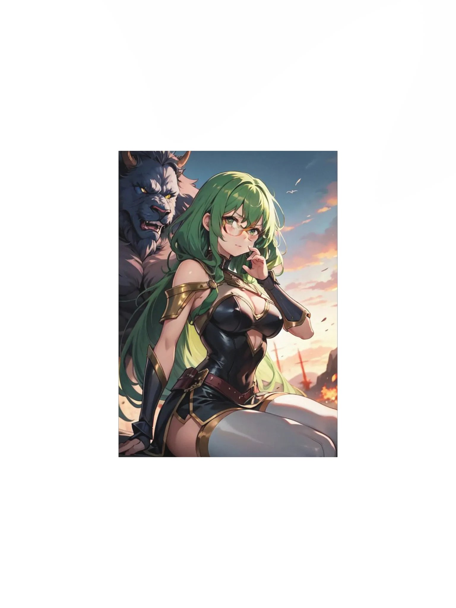 Green K Warrior Poster product image (3)