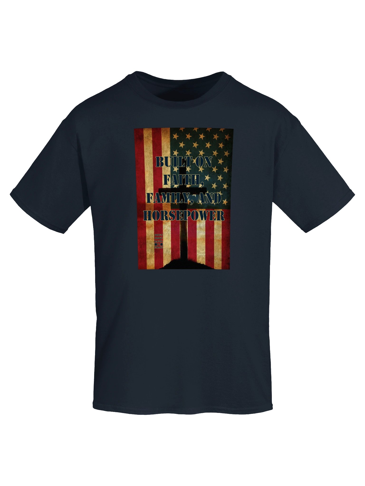 Built on Faith, Family & Horsepower Tee product image (5)