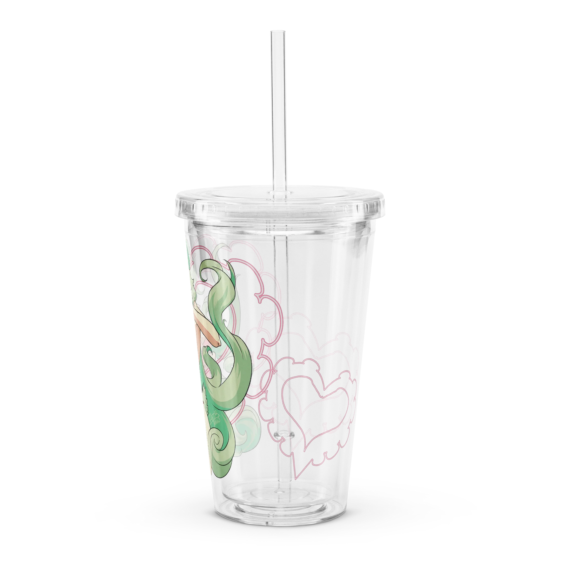 Cthulu Mint Clear Sippy Cup product image (4)