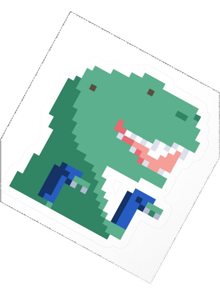 Brace-o-saurus Rex sticker! product image (4)