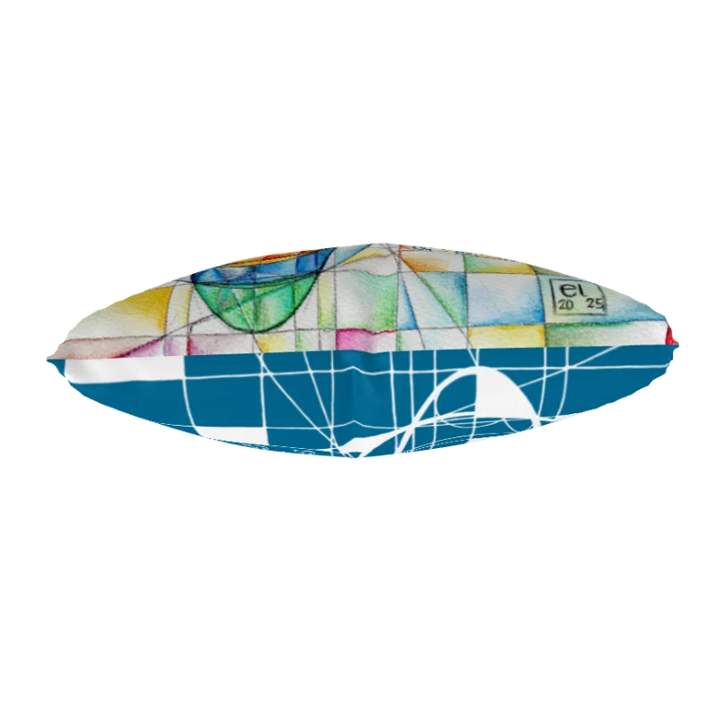 Poinsot's Spaceship Zero - Physics of the Gyroscope Art Pillow product image (3)