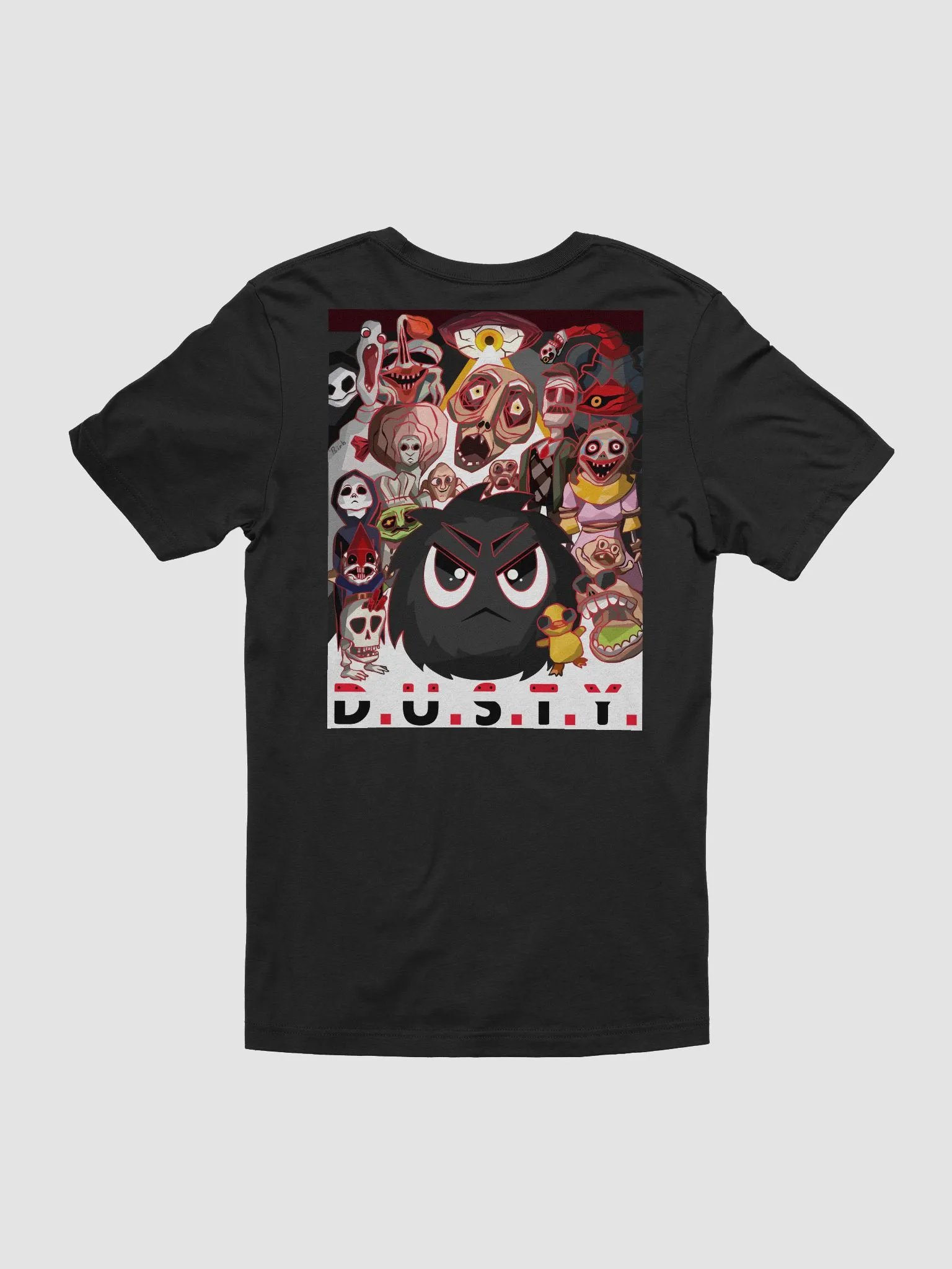 R.E.P.O.D.U.S.T.Y. Rear Print Supersoft T-Shirt product image (2)